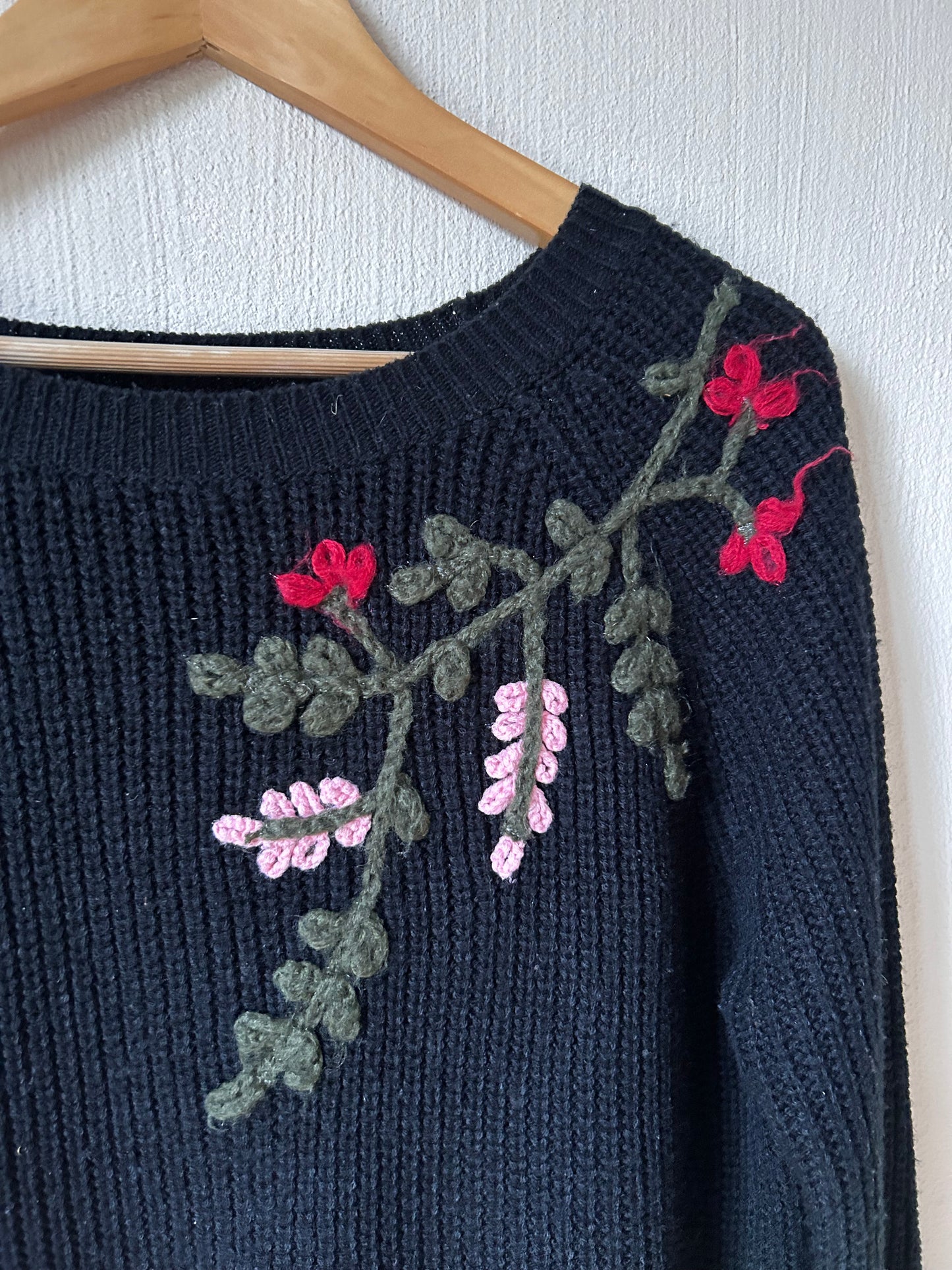 Embroidered sweater