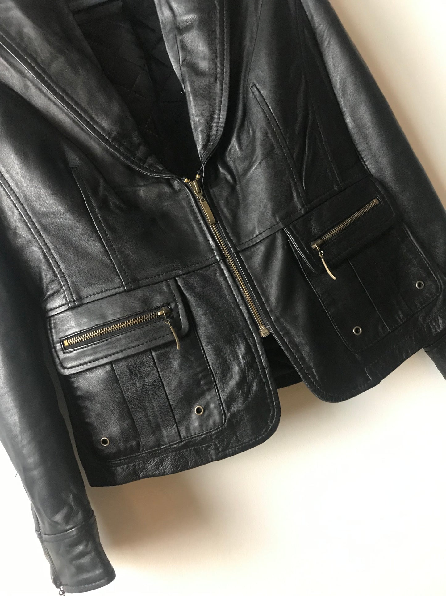 Leather jacket