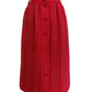 High waist pencil skirt