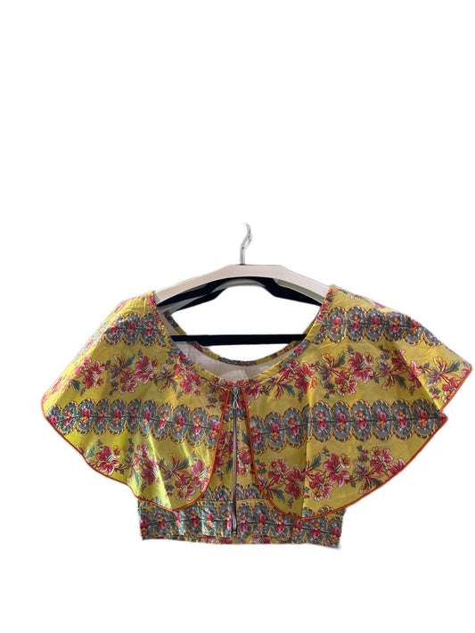 Butterfly crop top