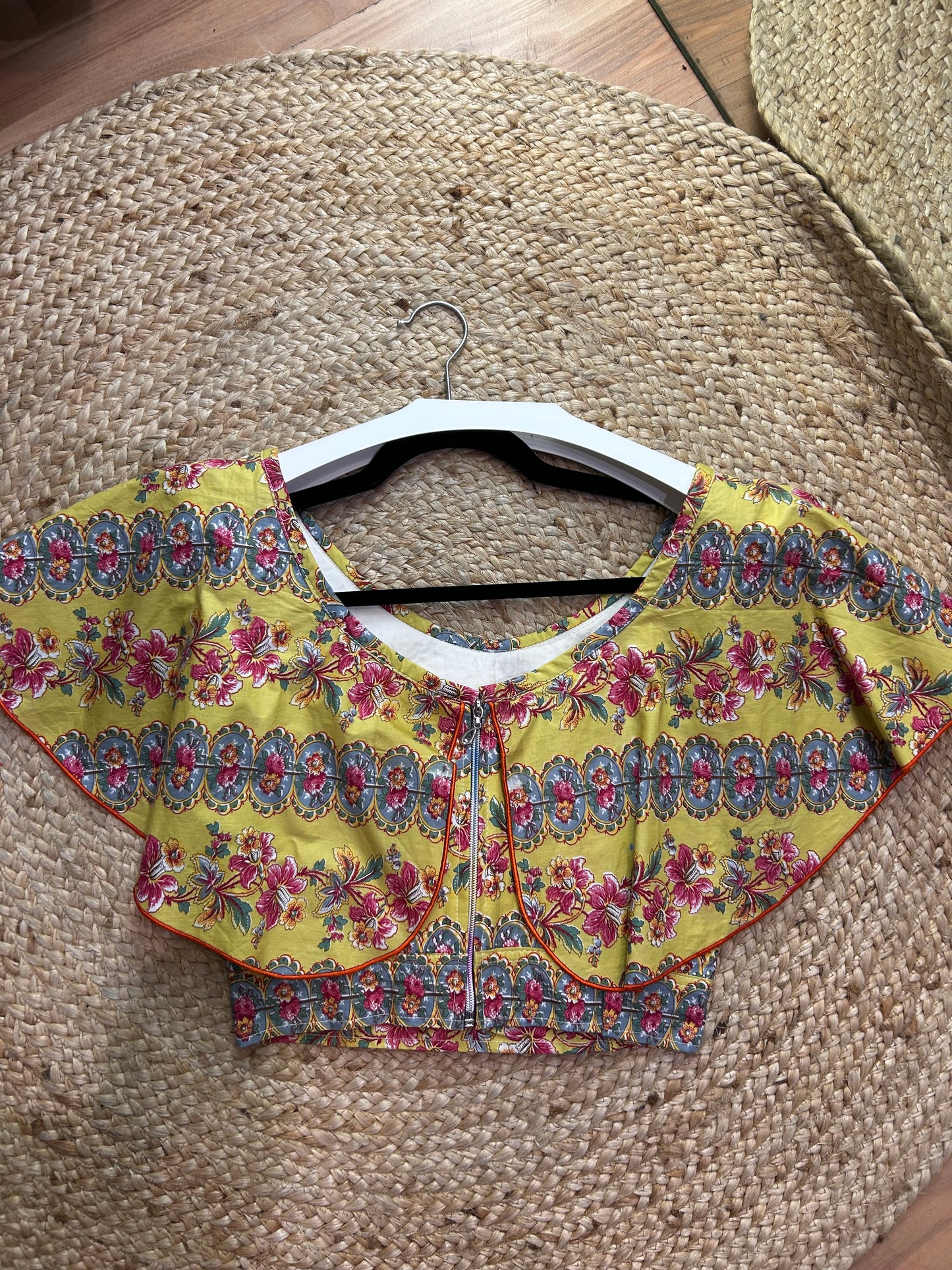 Butterfly crop top