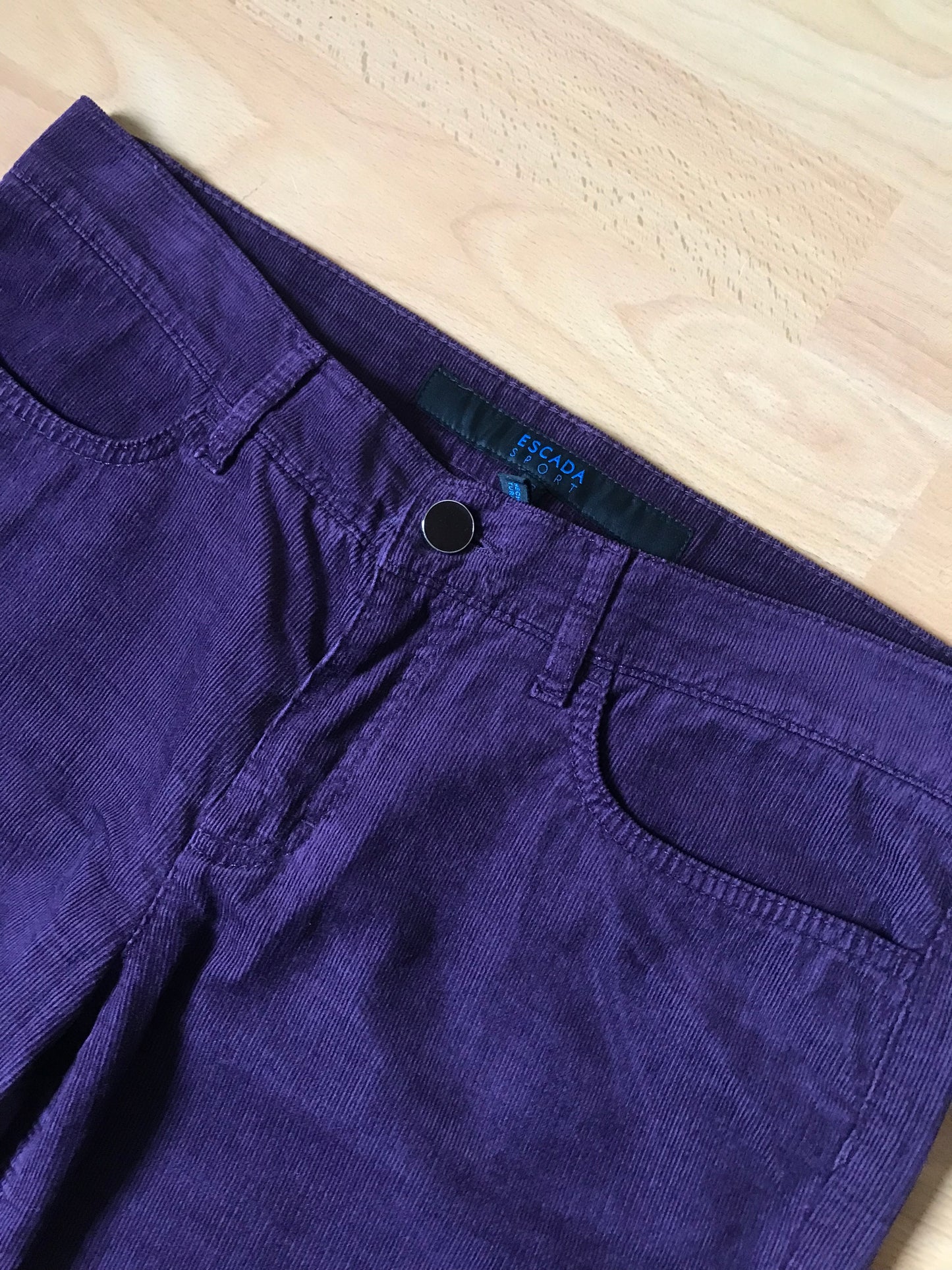 Escada corduroy pants