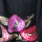 Rossella Carrara 100% Wool Embroidered Double-Breasted Coat
