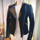 Vintage suede biker jacket