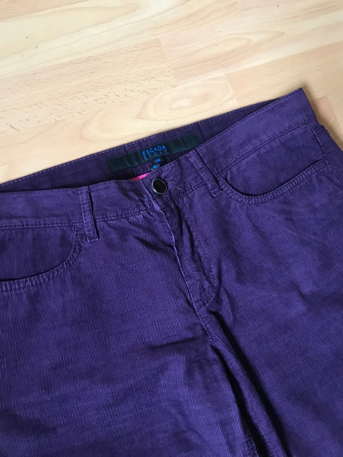 Escada corduroy pants