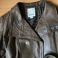 Diesel leather coat