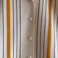 Vintage French Marie Seugnet Striped Knit Jacket / Cardigan (M)