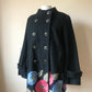 Rossella Carrara 100% Wool Embroidered Double-Breasted Coat