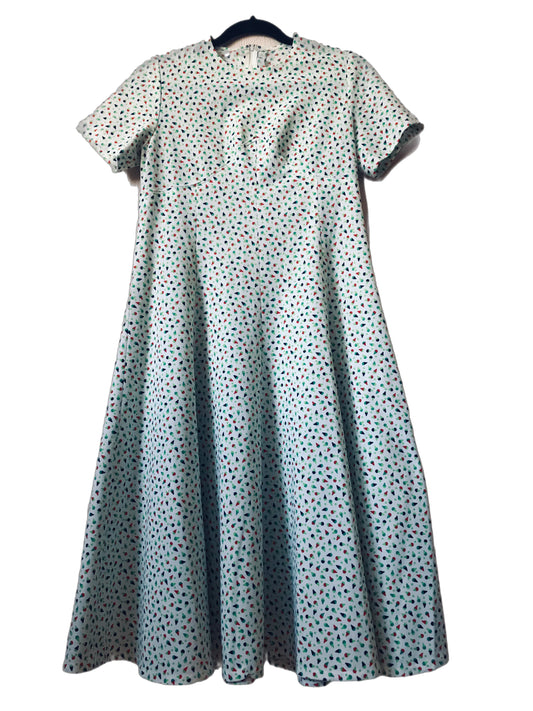 Cone print dress