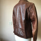 Vintage leather blazer