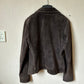 Vintage brown suede jacket