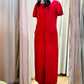 Vintage maxi linen dress (42)