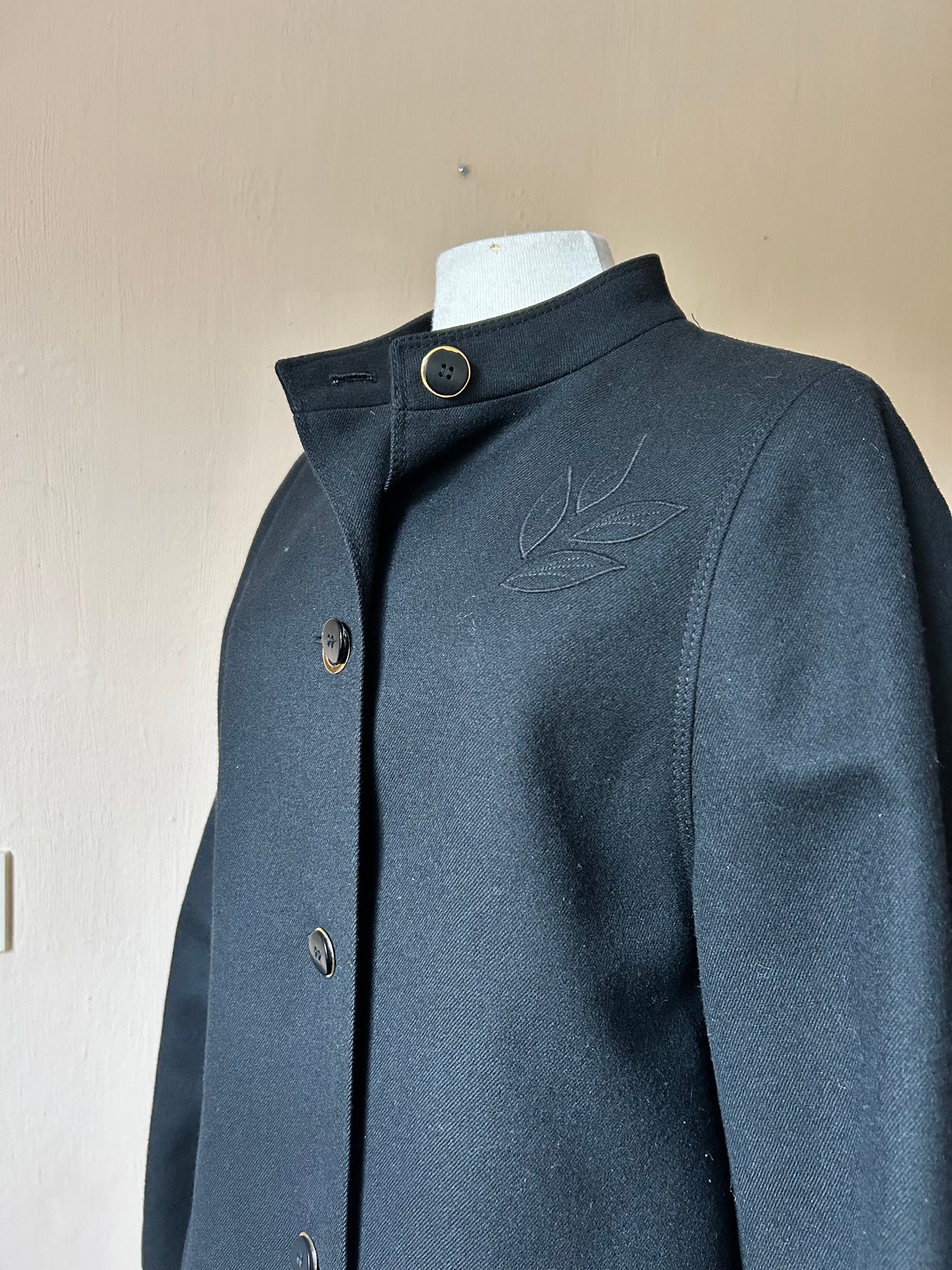 Vintage pure wool coat