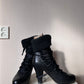 See by chloe lace up boots