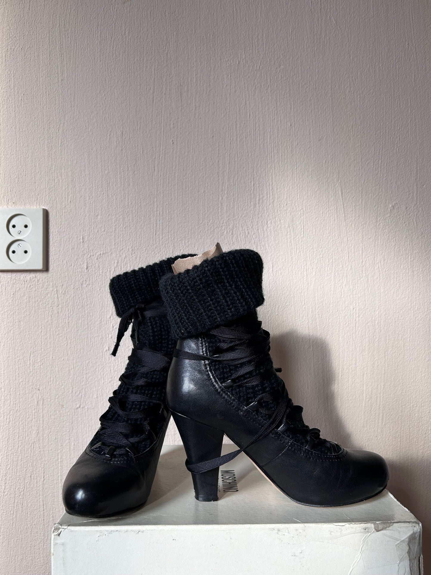 See by chloe lace up boots