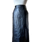 Maxi leather skirt S