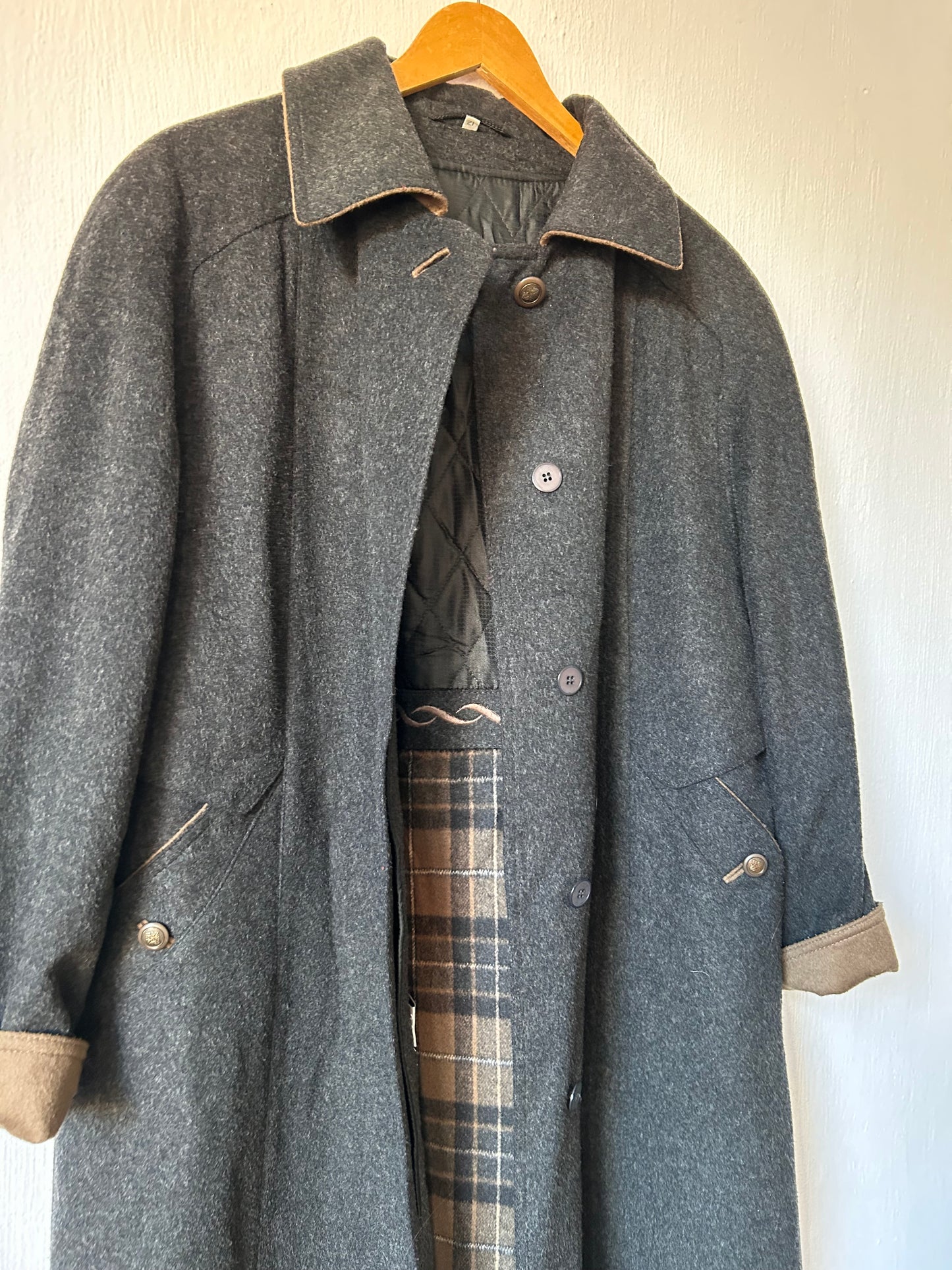 Alpen Loden vintage wool coat