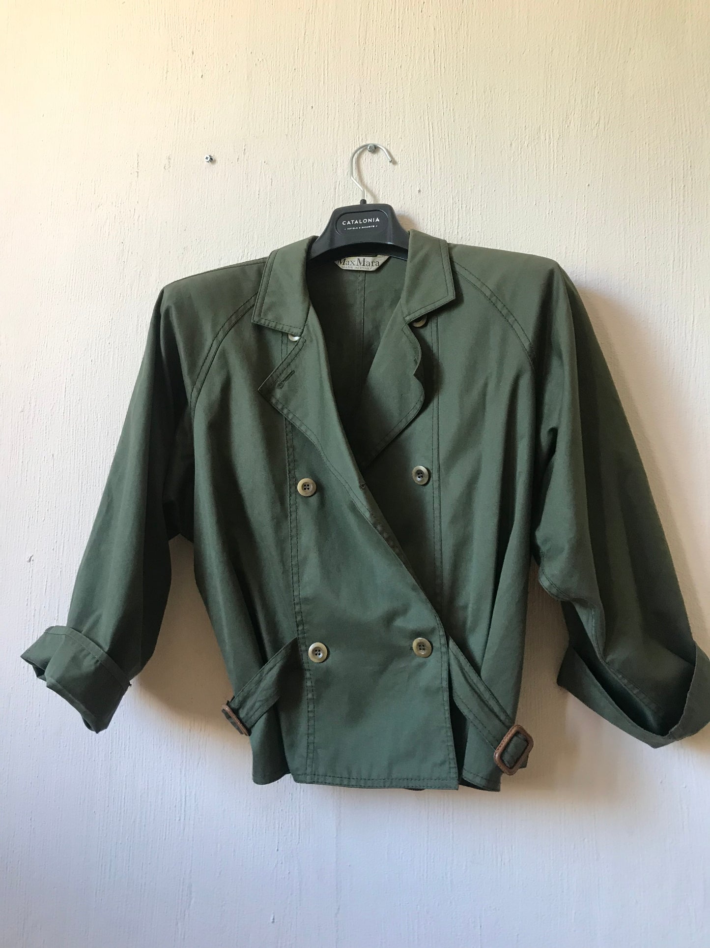 Max Mara vintage crop jacket