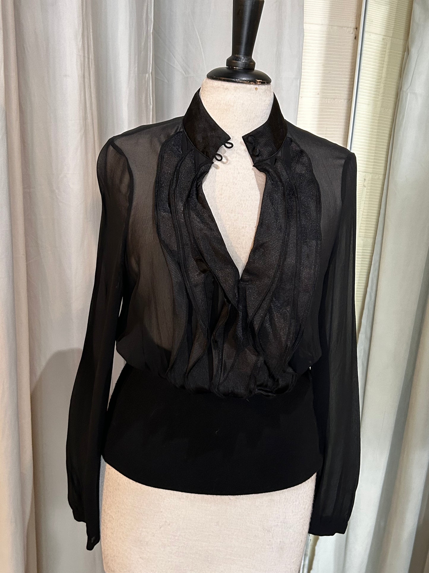 Sisley silk blouse