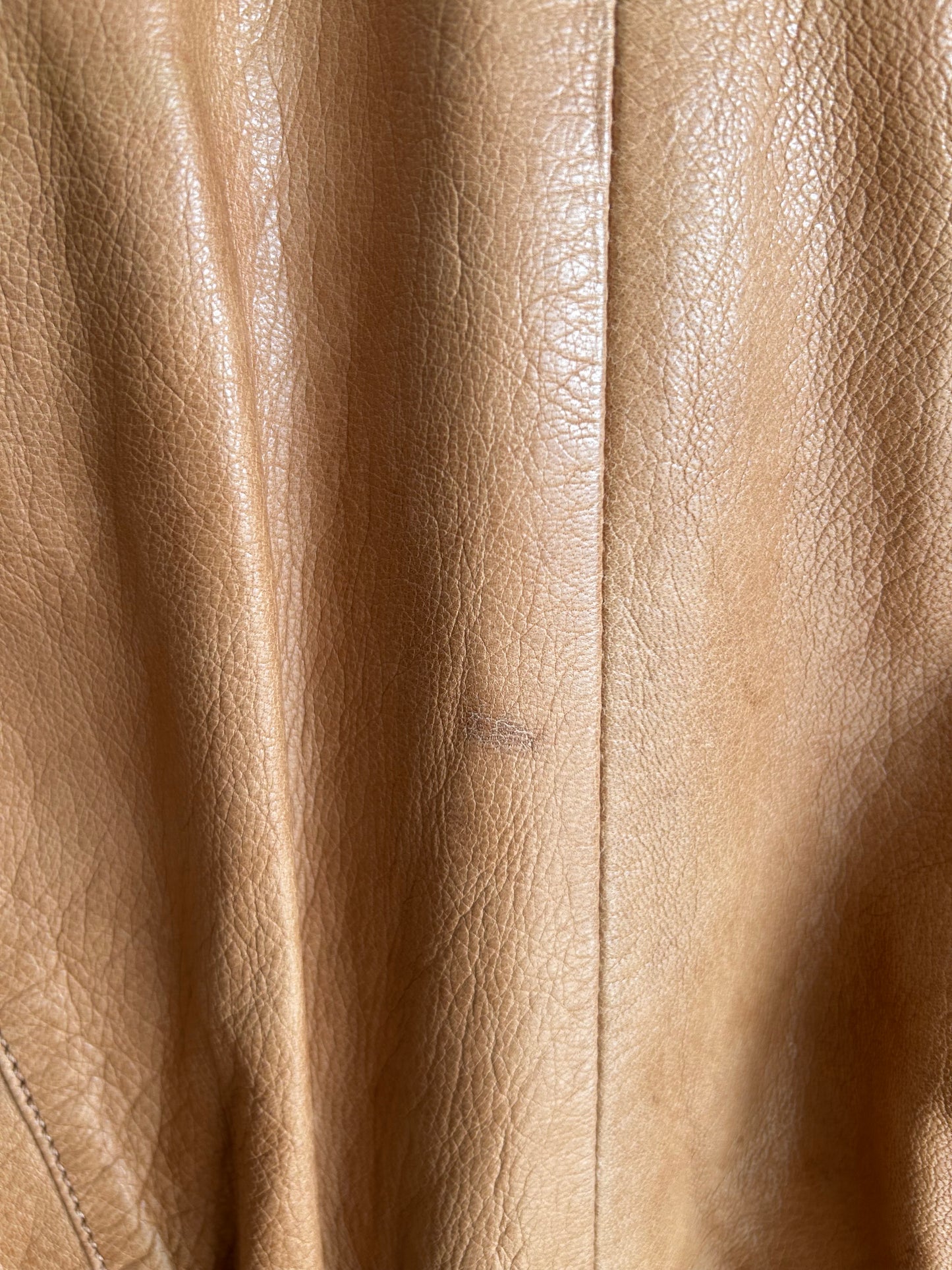 70s vintage leather bomber
