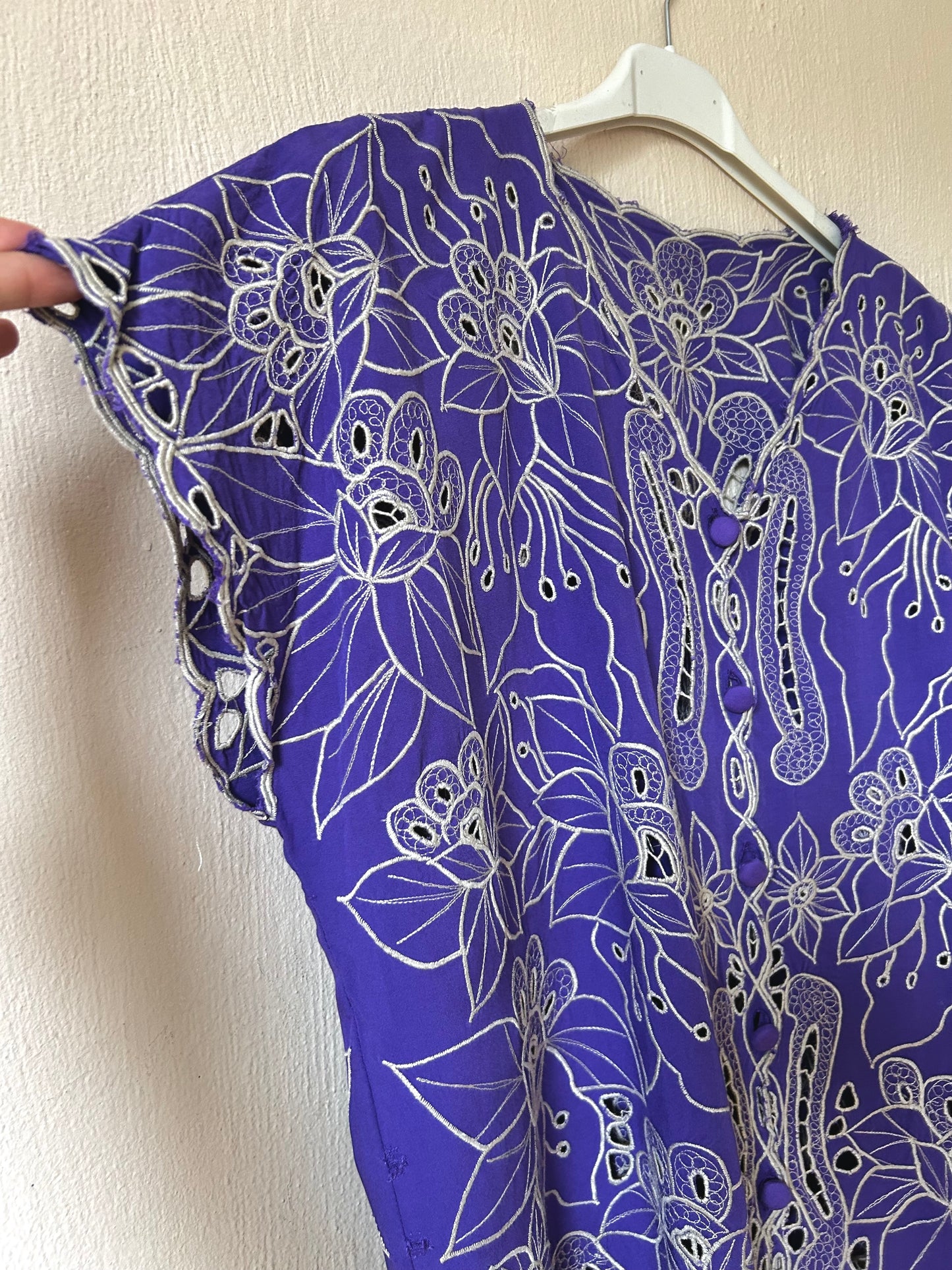 Vintage butterfly blouse