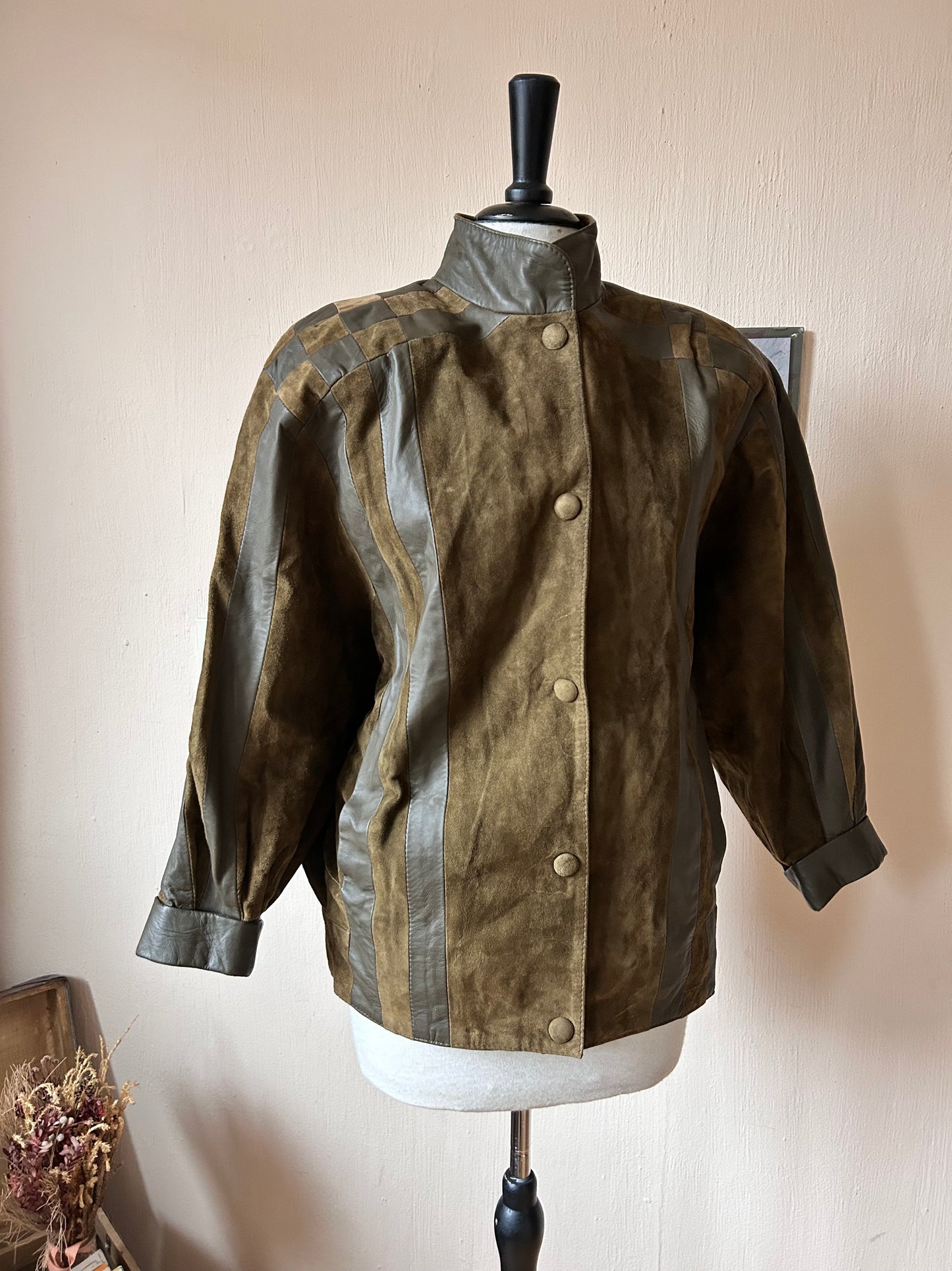 80s Vintage suede jacket