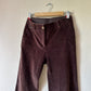 Carolina Herrera velvet flared trousers