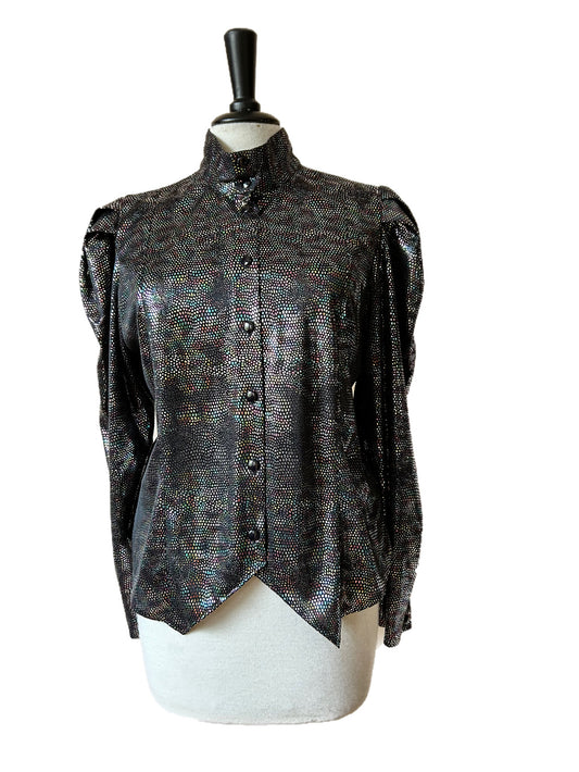 80s Vintage party top