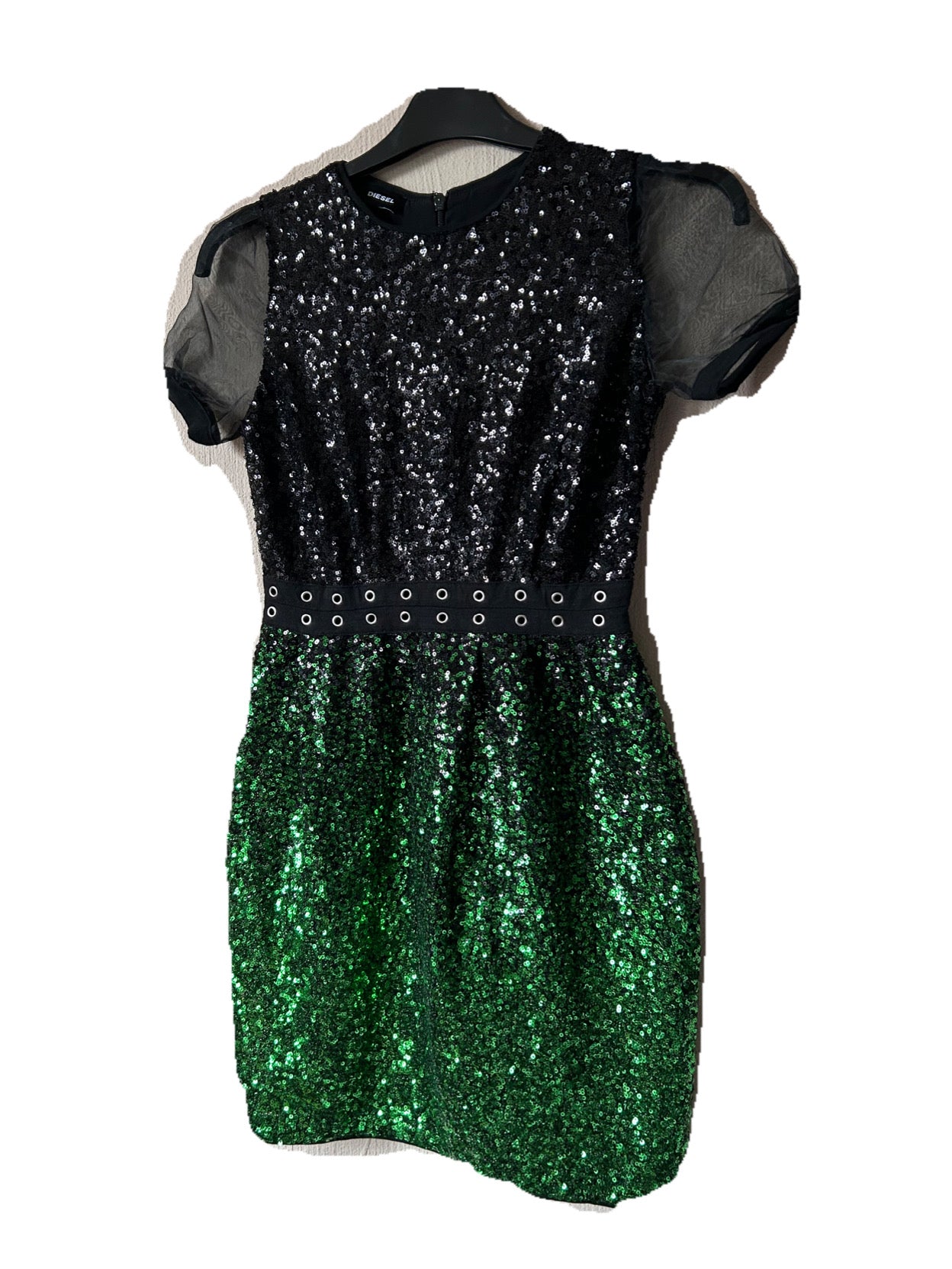 Diesel full sequin mini dress