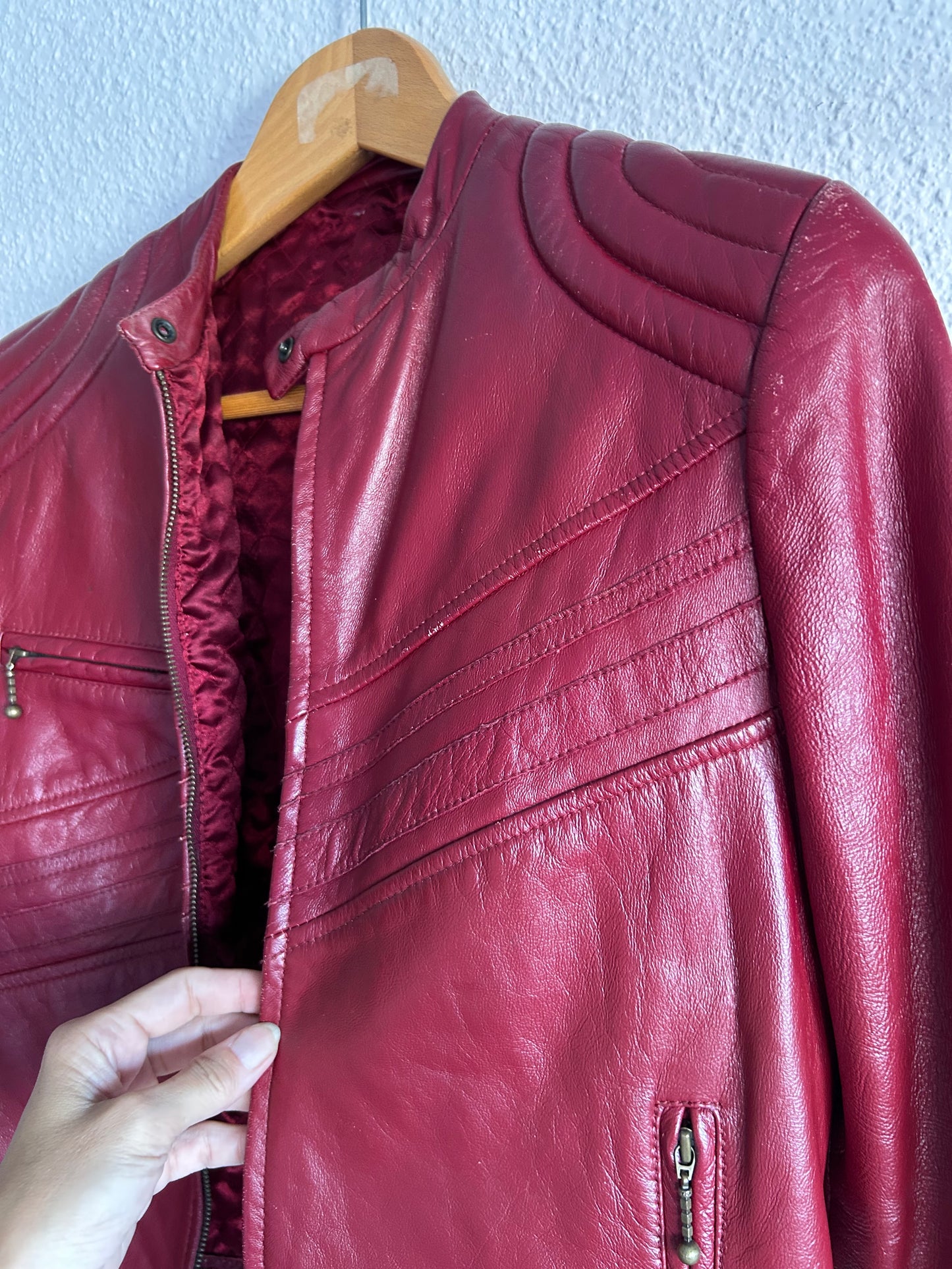 Vintage leather jacket