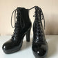 Moschino vernis leather boots 37