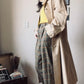 Suede look maxi vintage trenchcoat