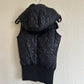 Dkny hoodie puffer vest