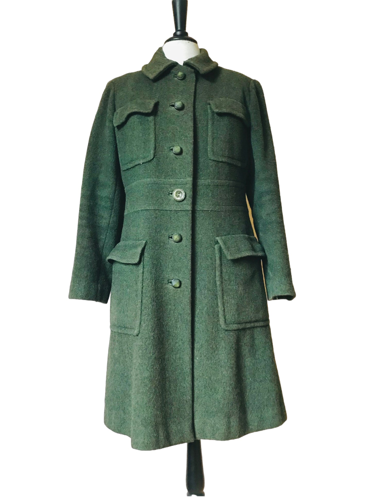 60s vintage  wool coat