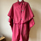 Vintage cape raincoat