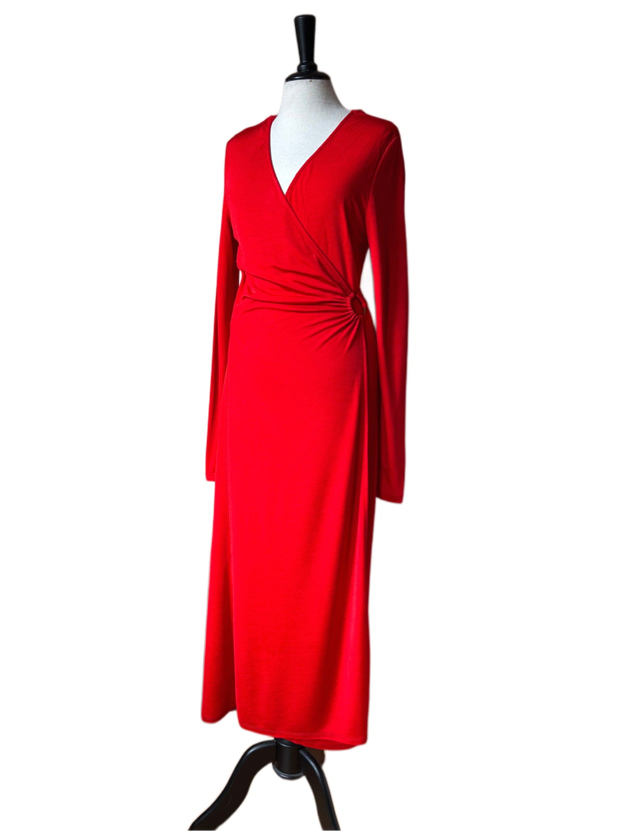 & Other Stories maxi wrap dress