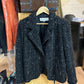 Gerard Darel Black Tweed Jacket