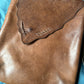 Vintage leather tote bag