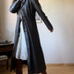 Vintage maxi leather coat