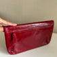 Vintage leather clutch