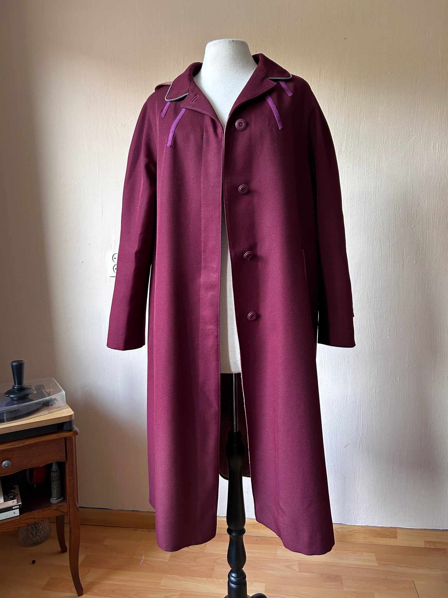 Claude Harvey hoodie coat