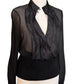 Sisley silk blouse