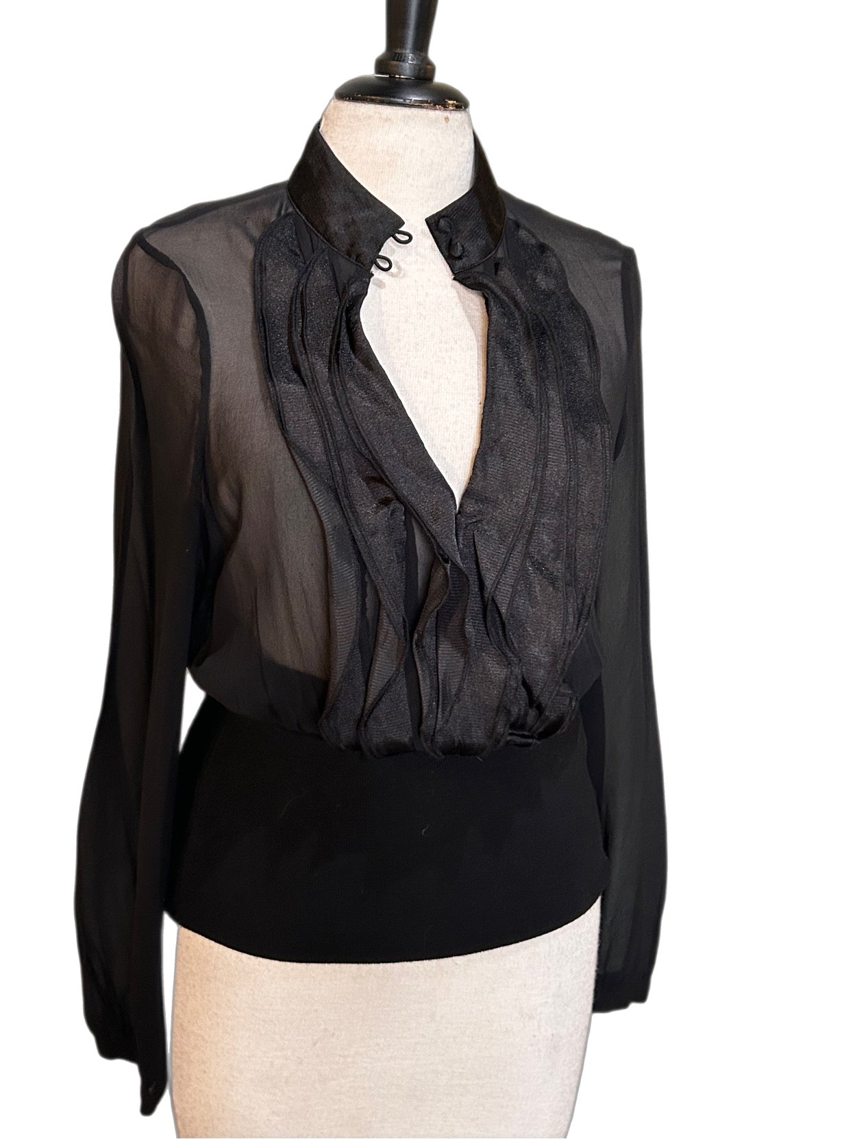 Sisley silk blouse