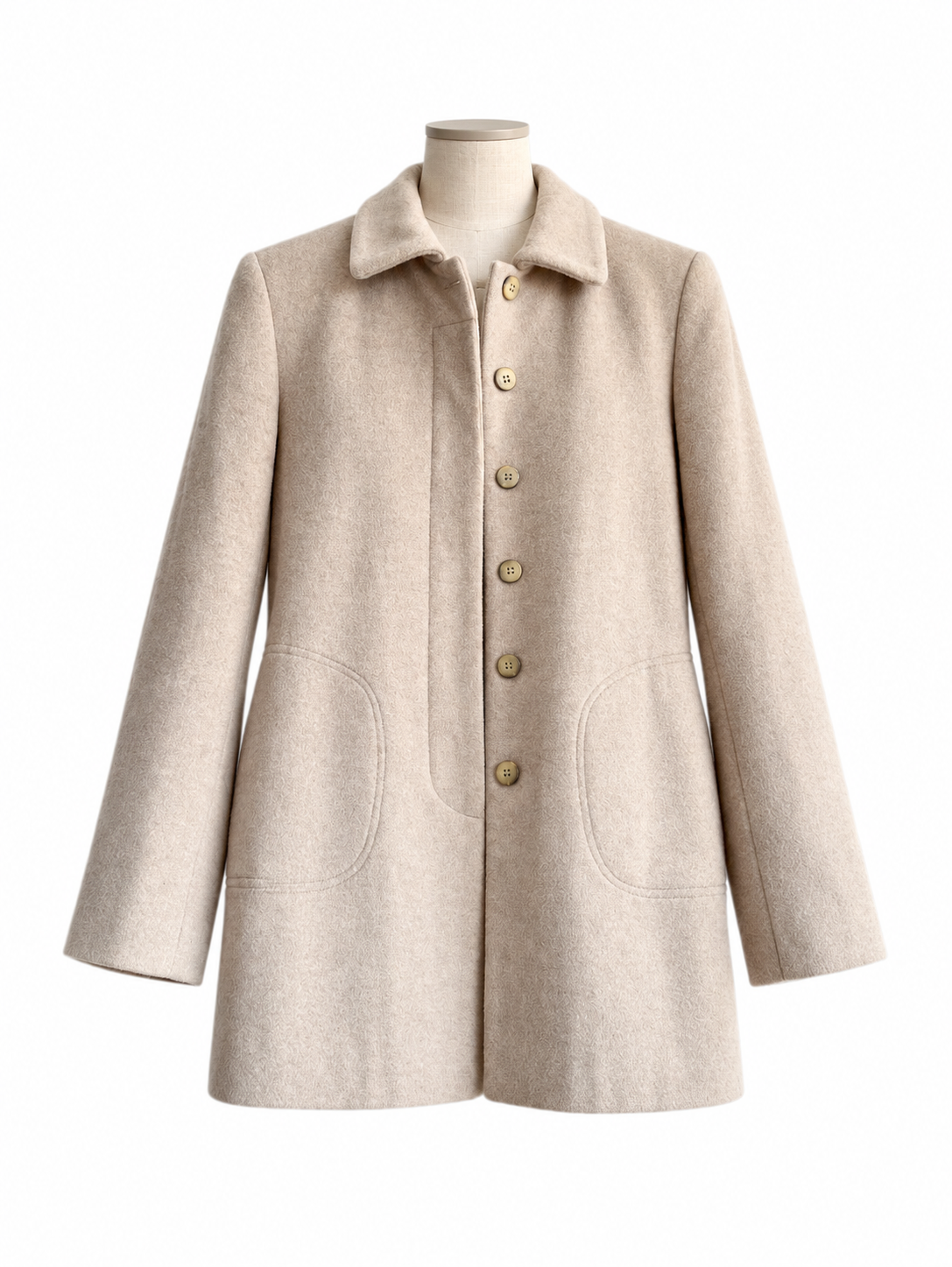 Vintage wool & cashmere coat