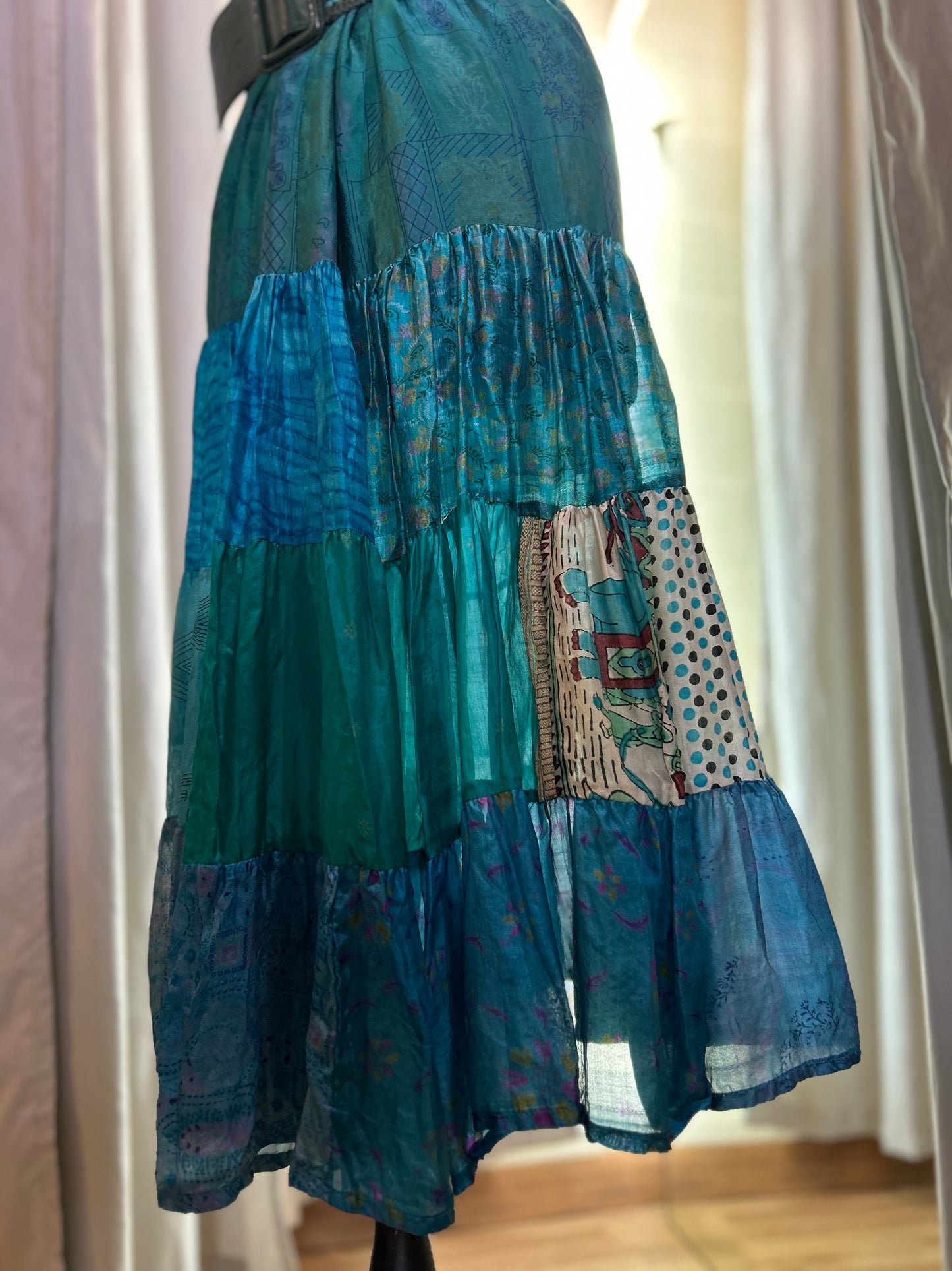 Vintage silk skirt