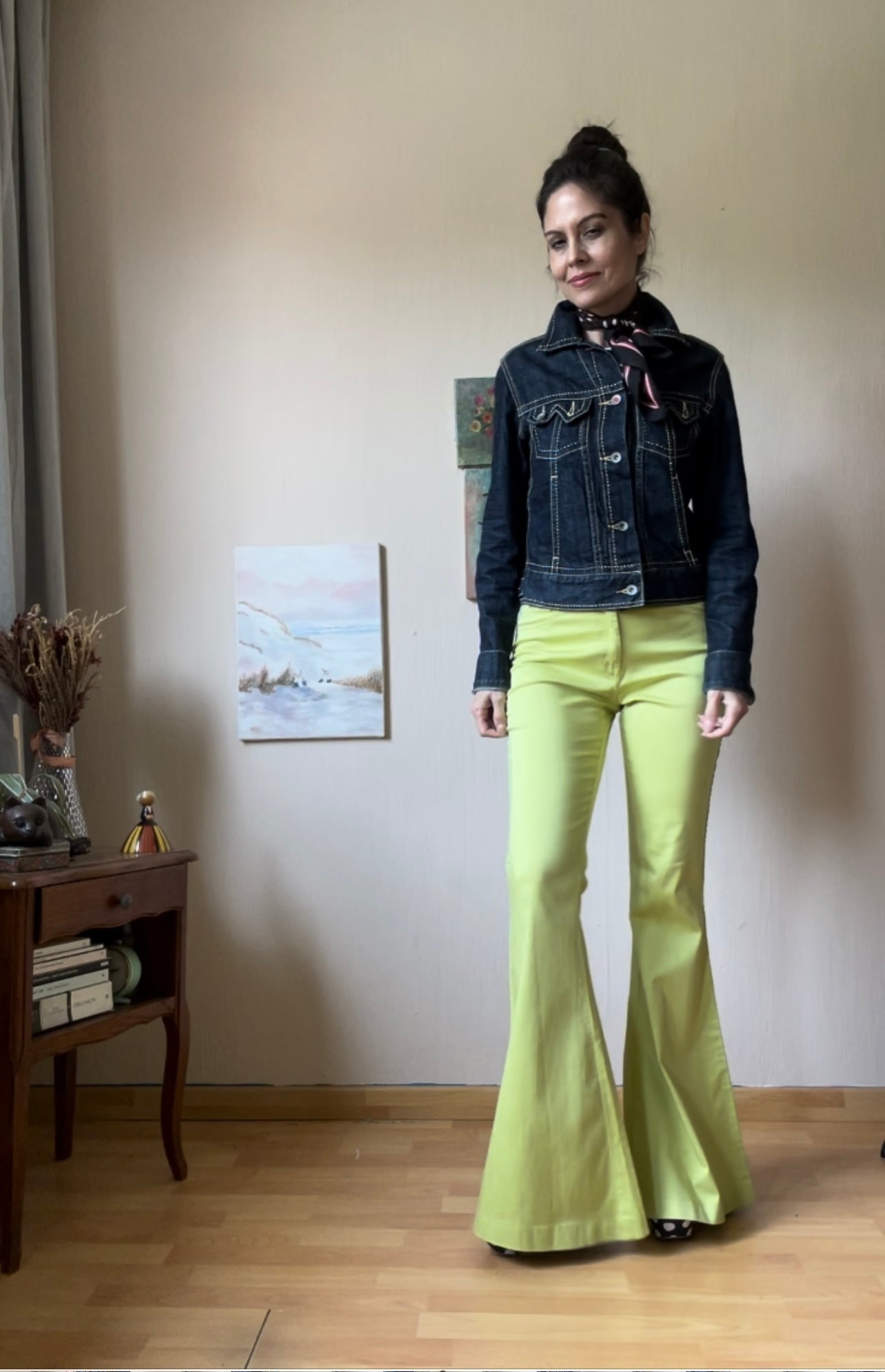 Y2k Vintage flared pants