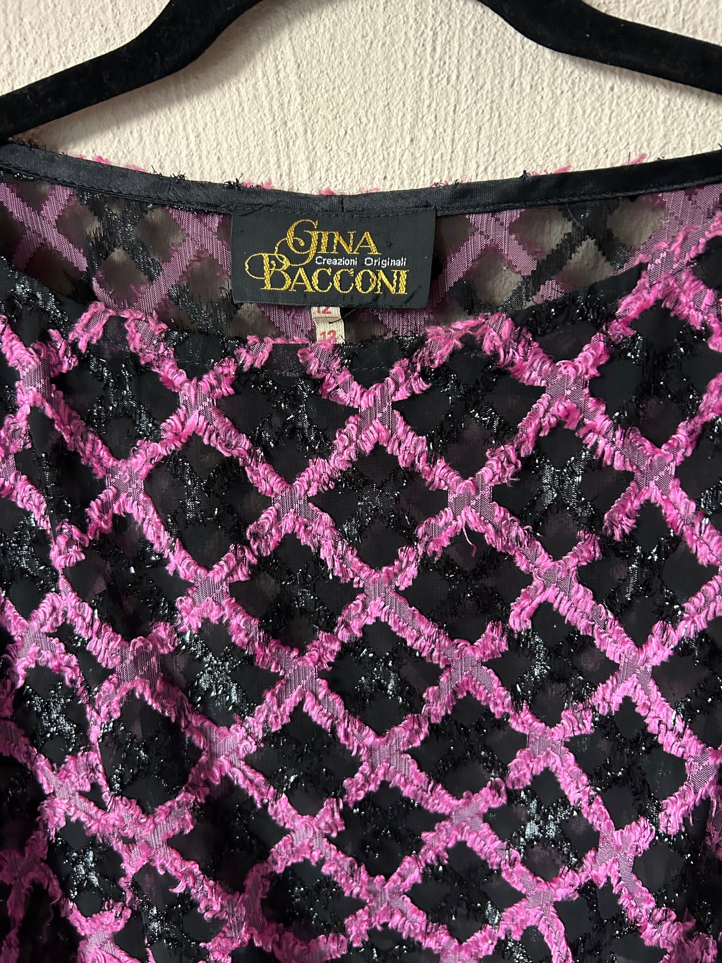 Gina Bacconi party blouse