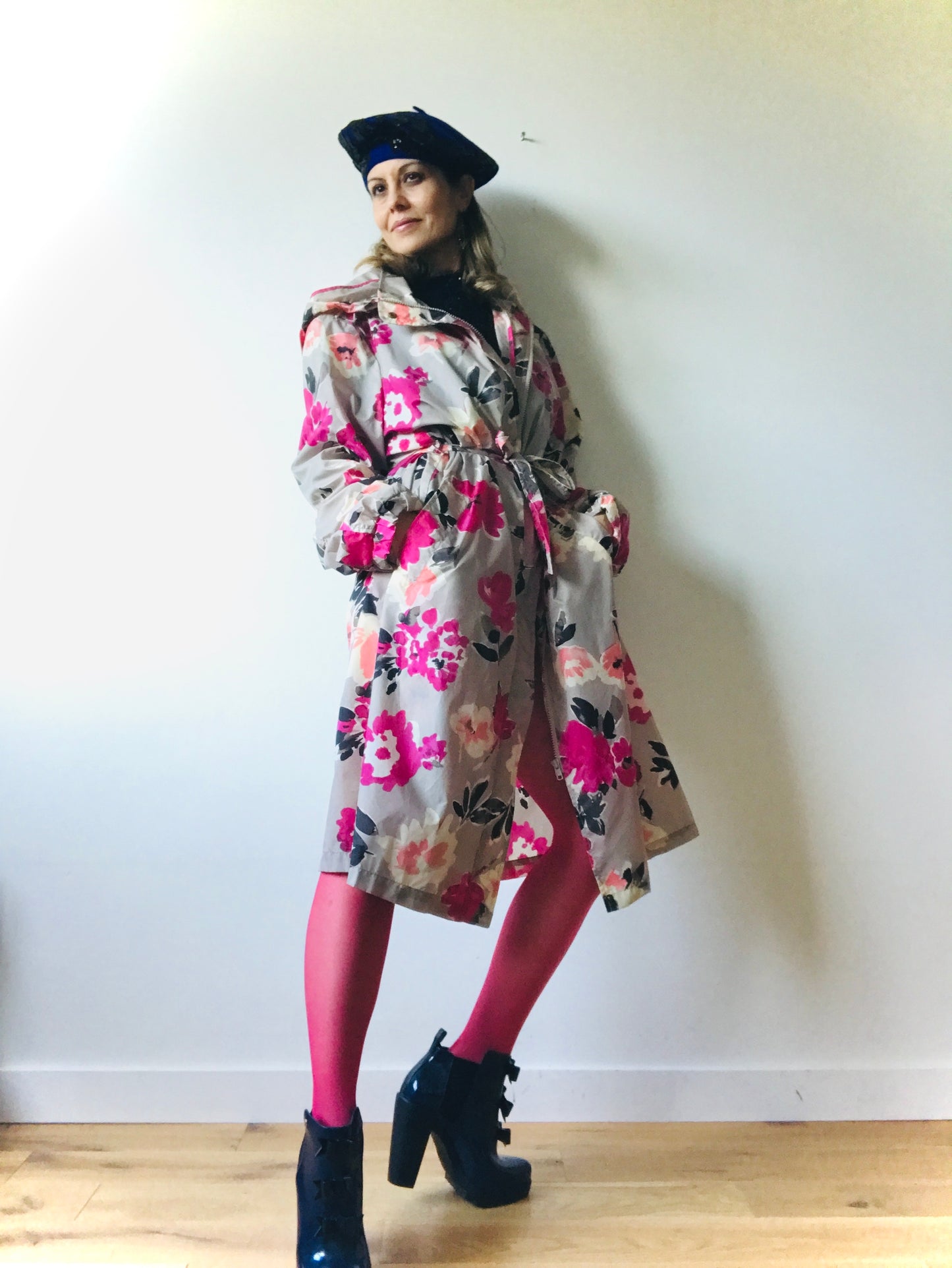 Floral Raincoat spring/fall