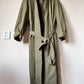 Vintage maxi trench coat XL