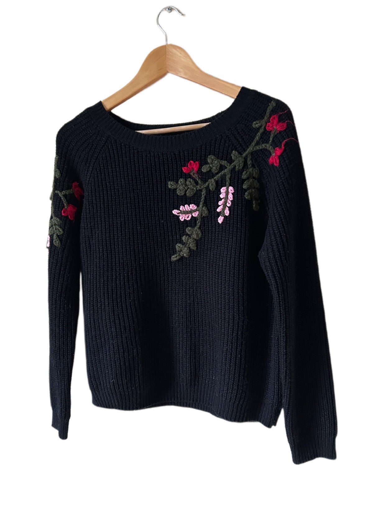 Embroidered sweater